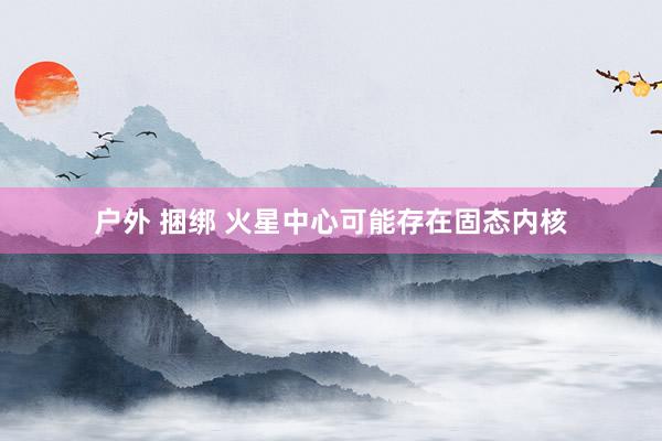 户外 捆绑 火星中心可能存在固态内核